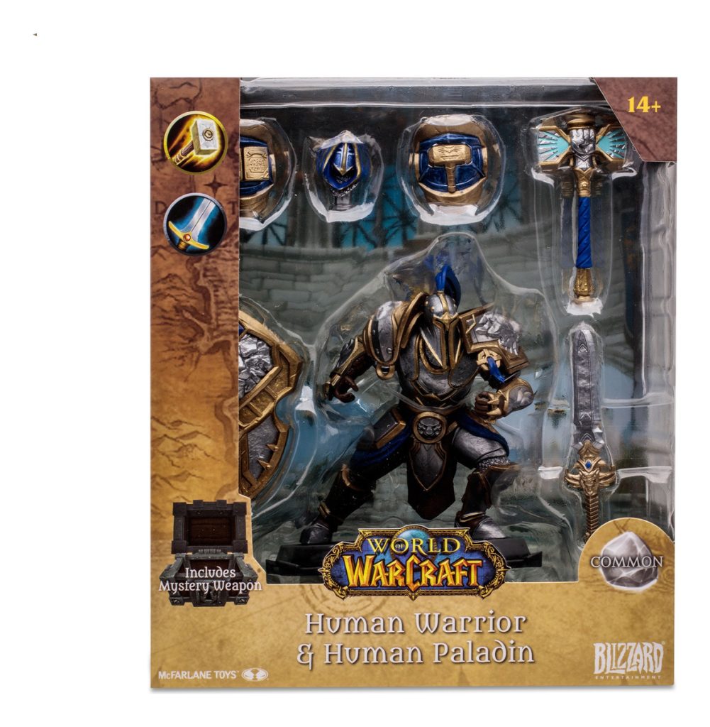 Figura Human Warrior Common World Of Warcraft Mcfarlane Magic Ever