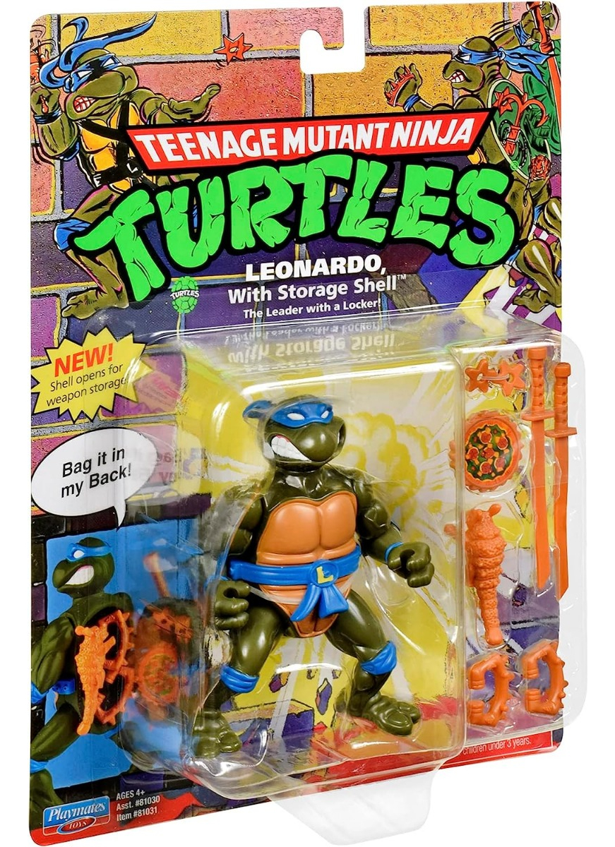 Muñeco Leonardo Tortugas Ninja Teenage Playmates