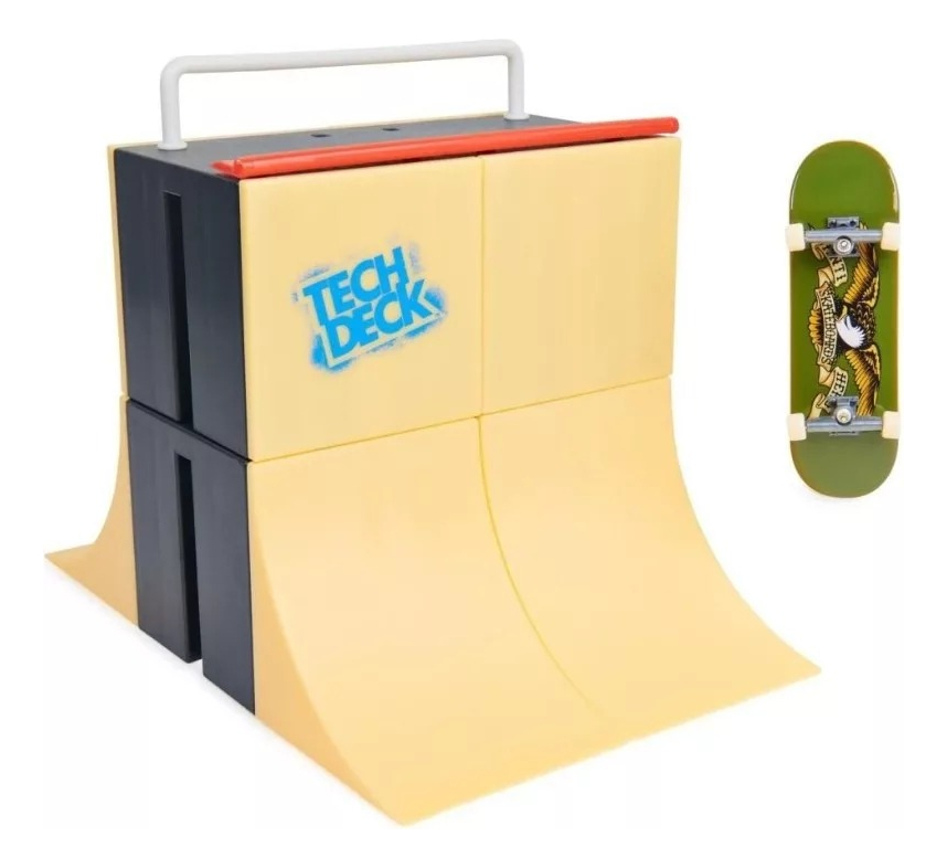 Tech Deck Set Big Vert Wall Skate Para Dedos + Tabla – Magic4ever